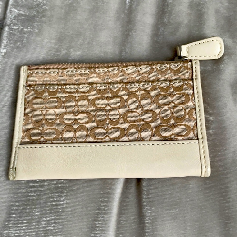 Coach card holder